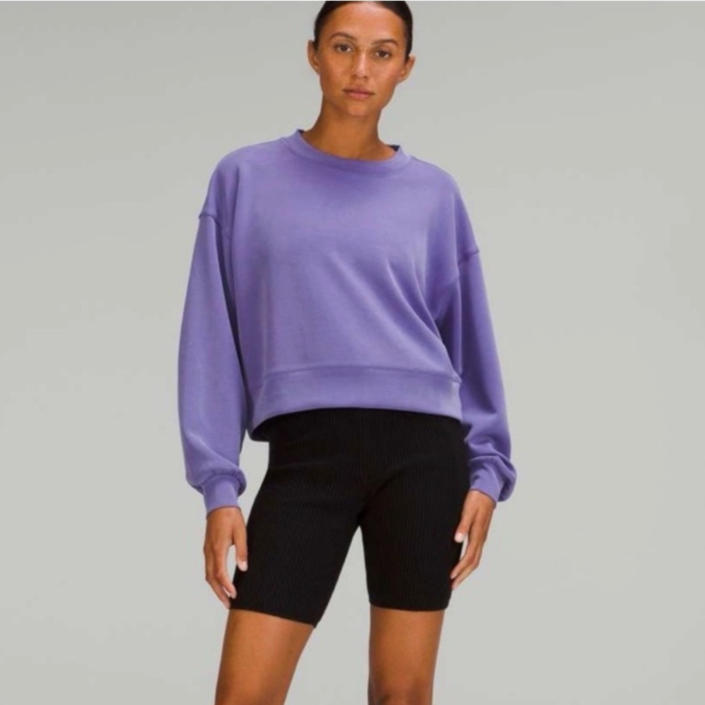 LULULEMON Softstream Oversized Crew Size 6/Small - Purple